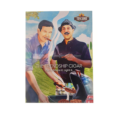 Toscano Wall Sign | Italian Cigar Brand