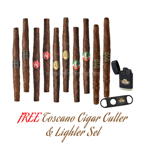 Premium Italian Cigar Samples | Toscano Cigars and Accessories