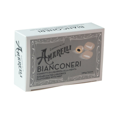 Amarelli Bianconeri Mint Licorice | Italian Candy