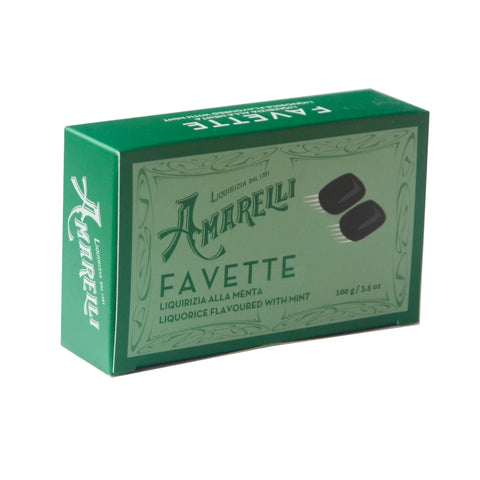 Amarelli Favette Mint Licorice | ItalianSmokes