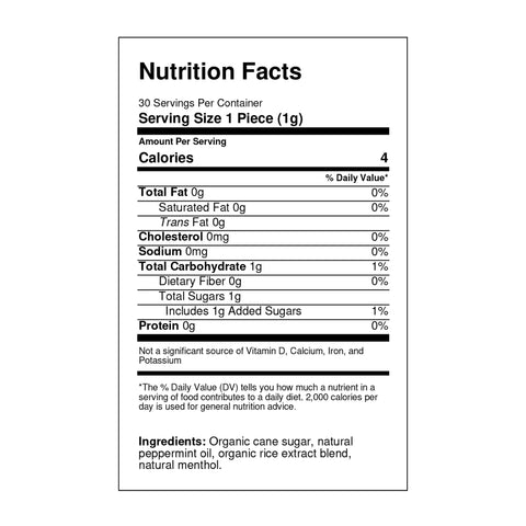 Clawhammer Peppermint Nutrition Facts | ItalianSmokes