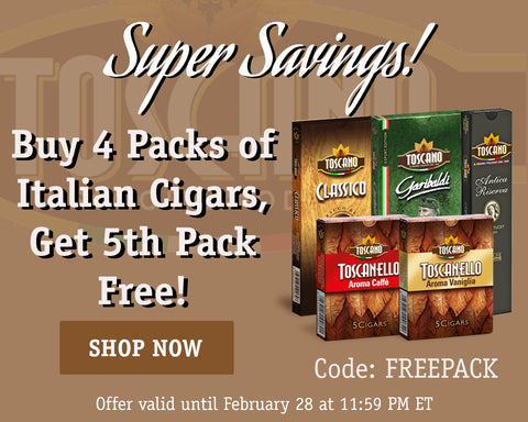 ItalianSmokes Discount | Toscano Cigars Price